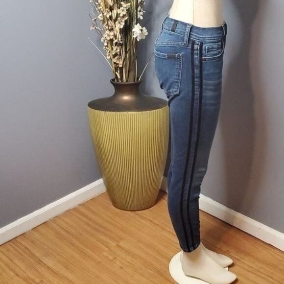 7 For All Mankind 7FAM b(air) Authentic The Ankle Skinny Size 27 - Picture 5 of 15